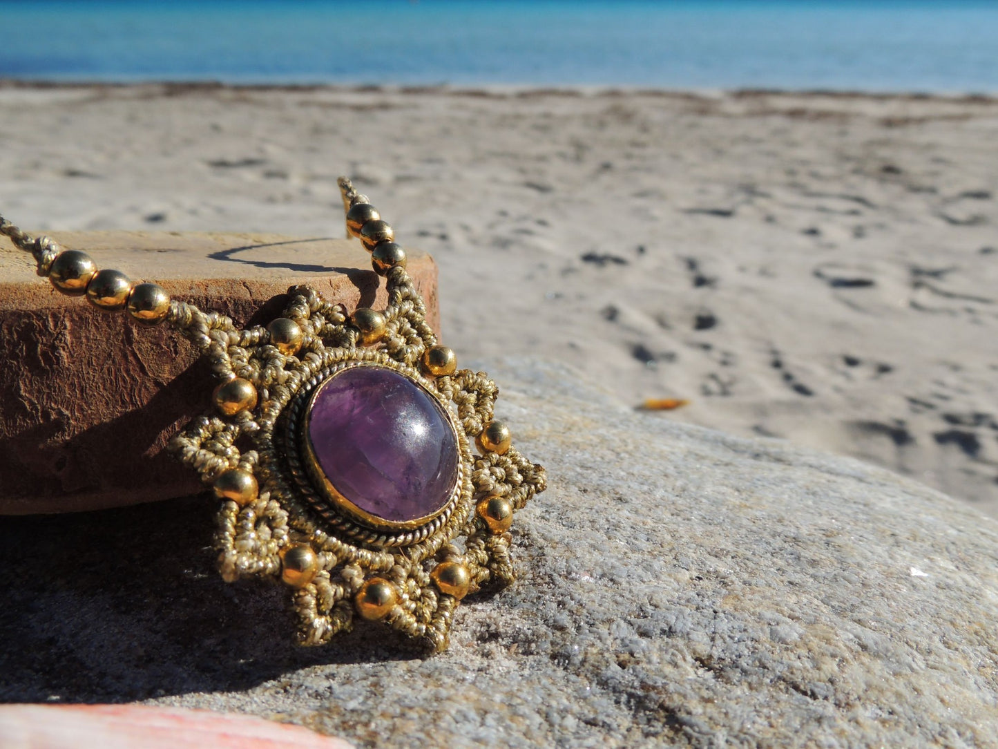 Meditation Flower Necklace