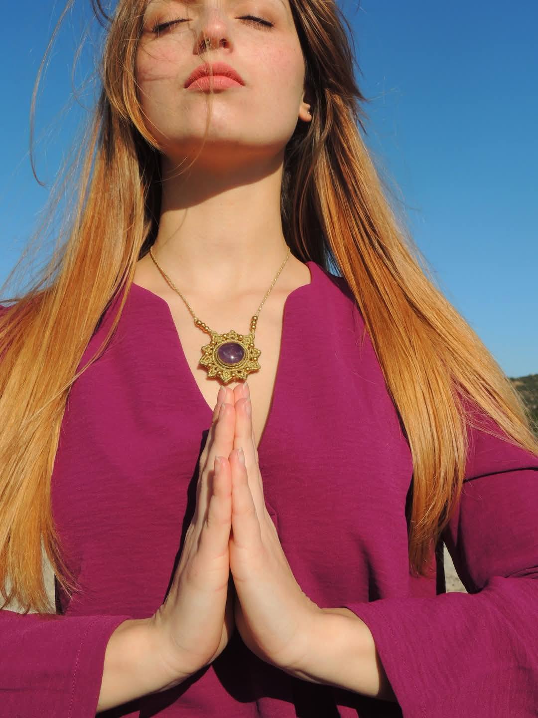 LE PIETRE  DELL' AMORE E DELLA SPIRITUALITÁ: Rosa / Viola