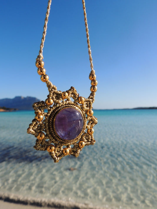 Meditation Flower Necklace