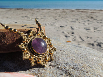 Meditation Flower Necklace