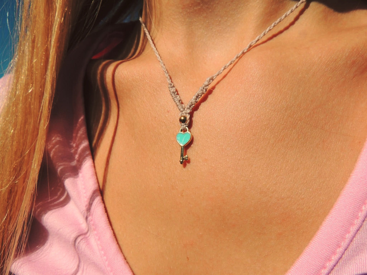 Collana Chiave del Cuore