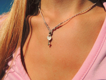 Collana Chiave del Cuore