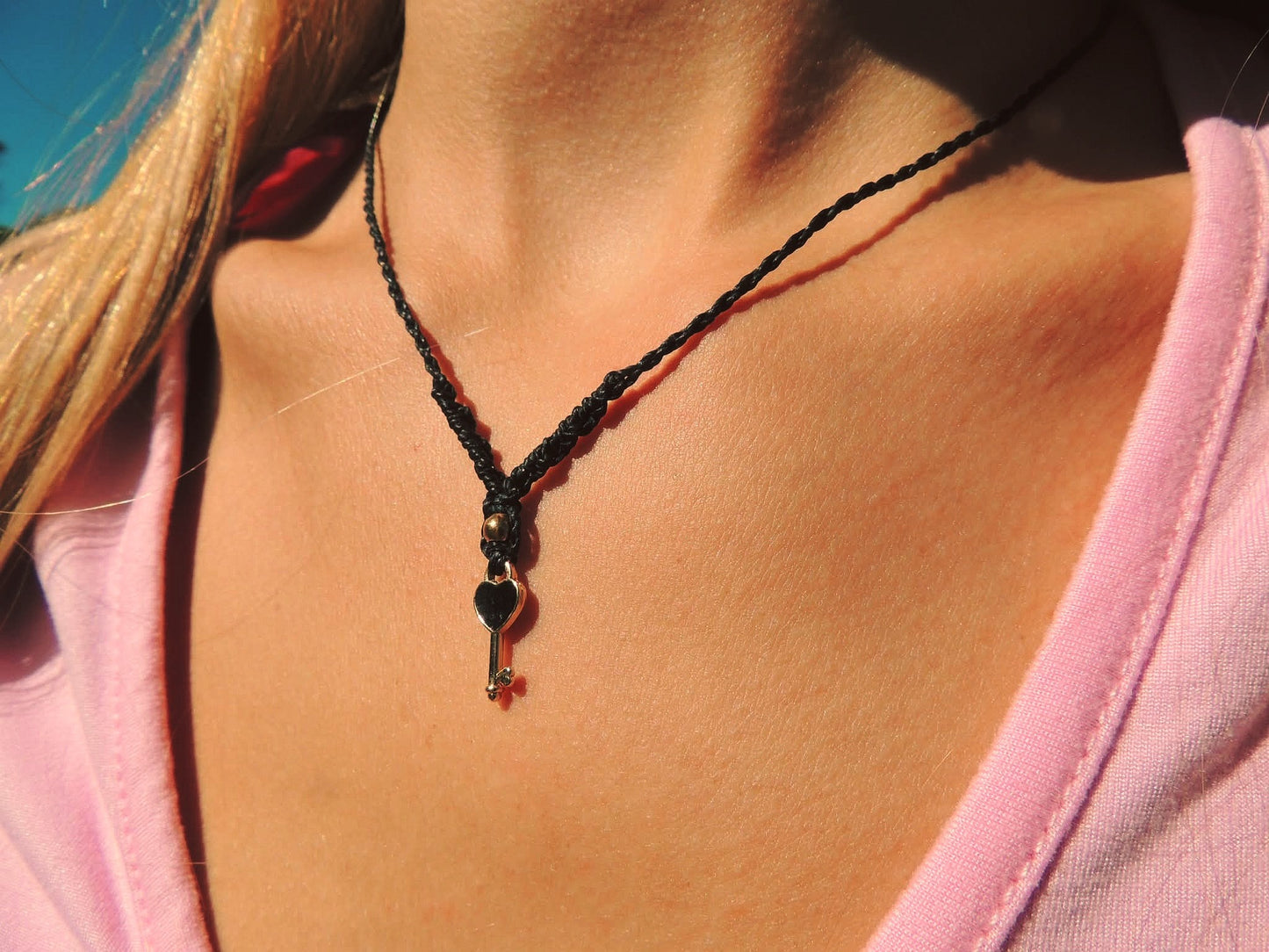 Collana Chiave del Cuore