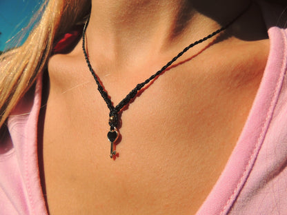 Collana Chiave del Cuore