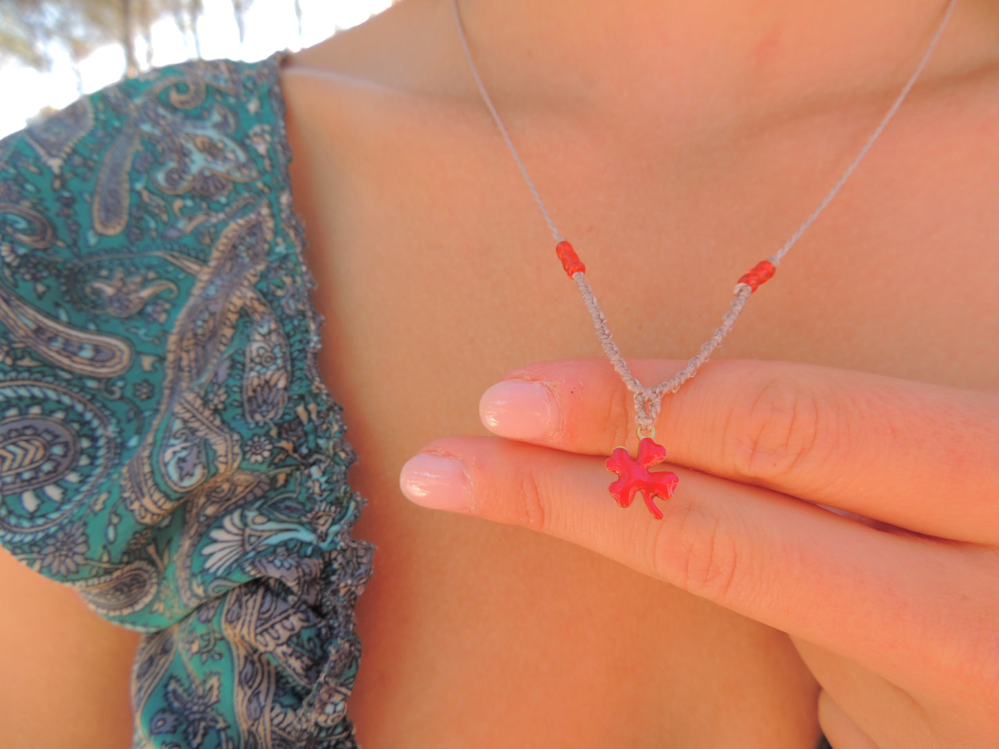 Collana Quadrifoglio