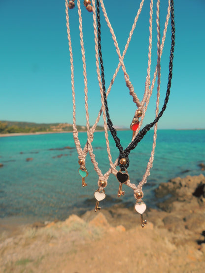 Collana Chiave del Cuore
